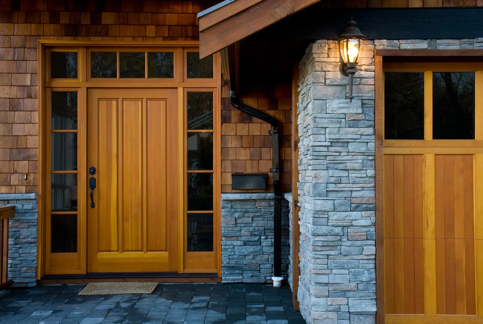 Entrance, New West Coast Home
